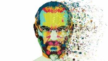 Steve Jobs ilustrácia